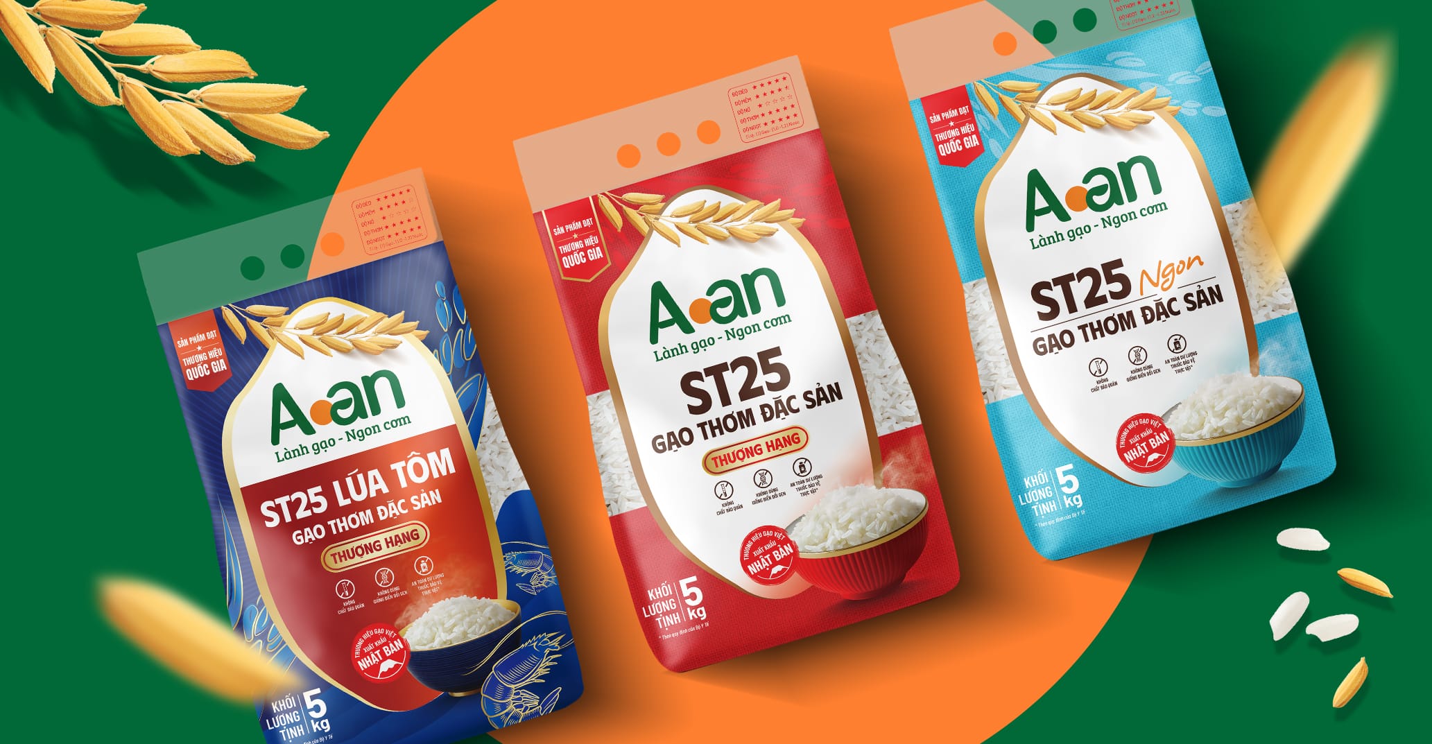 Aan Rice Packaging